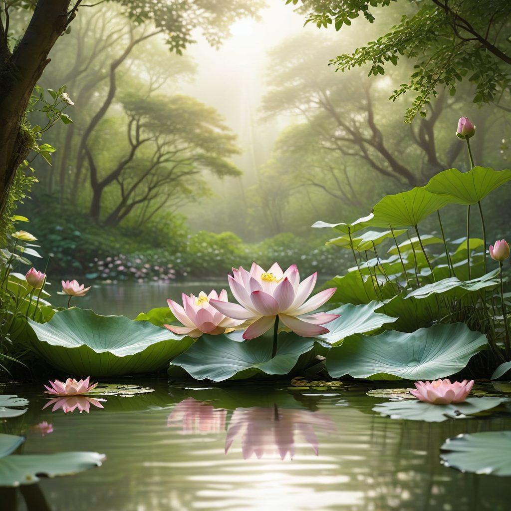 A serene scene depicting a tranquil hypnosis therapy session with a gentle, calming atmosphere. The therapist is guiding a patient through relaxation, surrounded by nature with soft, warm colors. Include elements of affordability like subtle price tags or peaceful symbols representing wellness and healing. Infuse a sense of hope and tranquility in the image. super-realistic. soothing colors. white background.